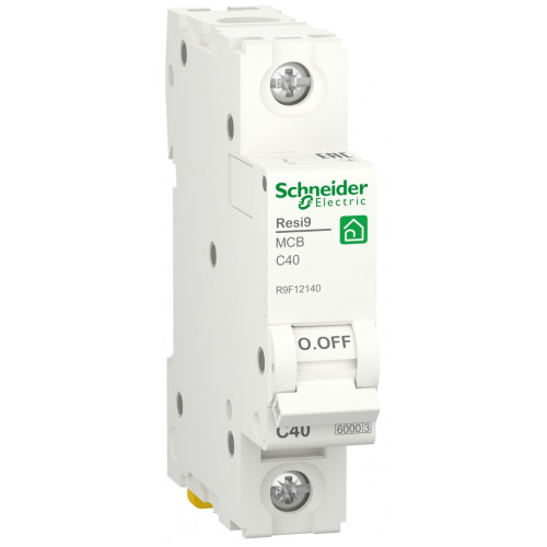 Автоматичний вимикач Schneider RESI9 6kA 1P 40A C