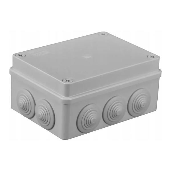 Коробка PAWBOL S-BOX 306С 10-сальників чорна 150*110*70 IP55