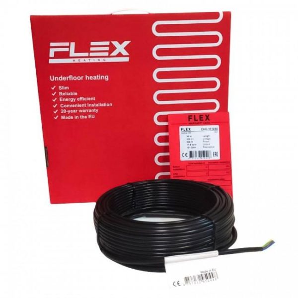 Нагрівальний кабель FLEX 45м, 788 Вт