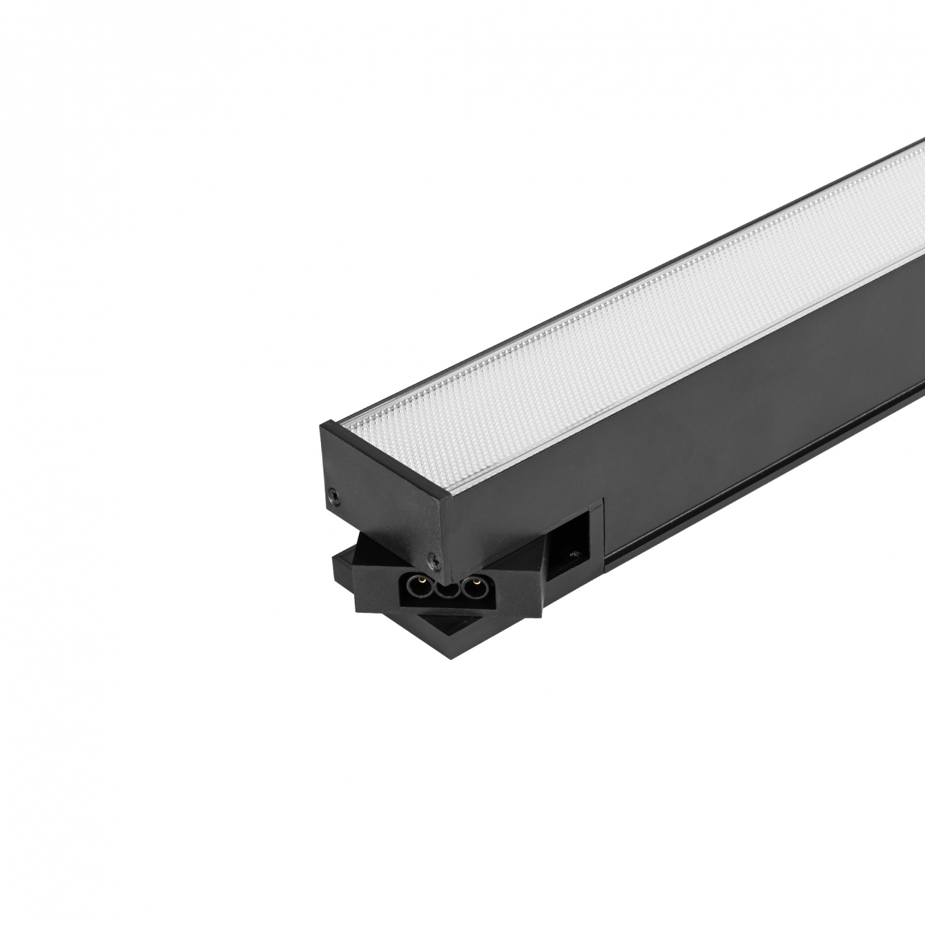LED світильник лінійний магістральний VIDEX BNL02 24W 0.6М 5000K 220V Black фото 4