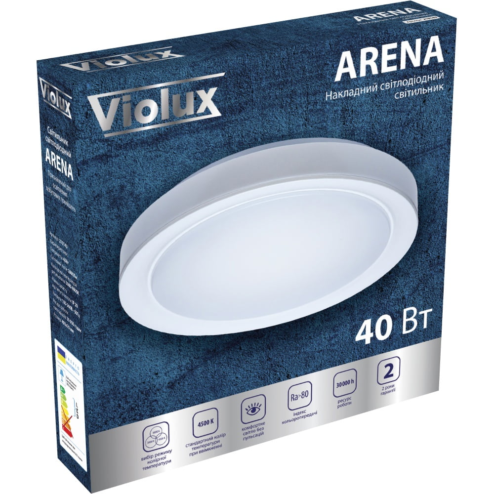 LED світильник smart ARENA VIOLUX 40W 3000-6000K IP20 фото 6