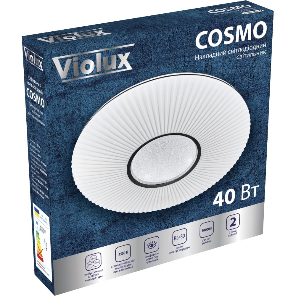 LED світильник smart COSMO VIOLUX 40W 3000-6000K IP20 фото 6
