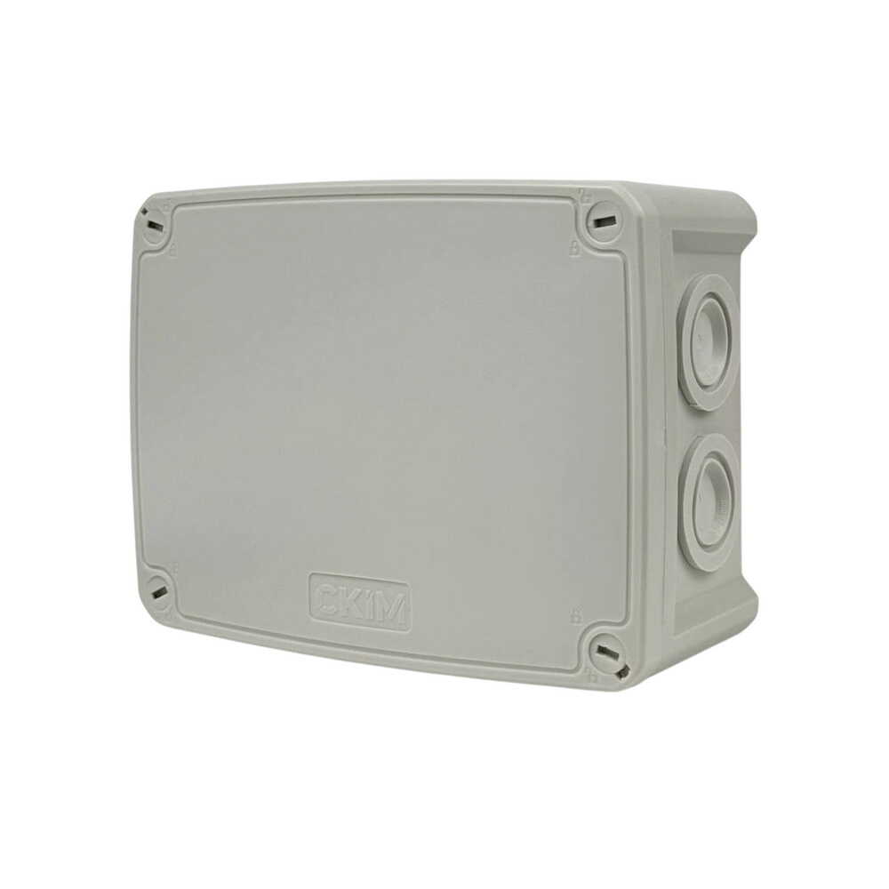 Коробка розподільча СКІМ 163х123х68 (К160) сіра IP66 Коробка розподільча СКІМ 163х123х68 (К160) сіра IP66