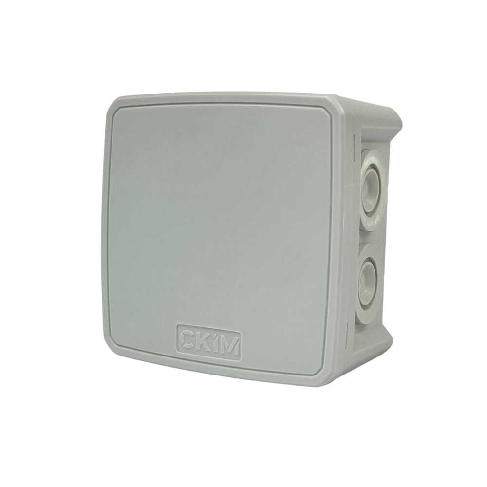 Коробка розподільча СКІМ 88х88х52 (К85) сіра IP65 фото 1 Коробка розподільча СКІМ 88х88х52 (К85) сіра IP65 фото 1