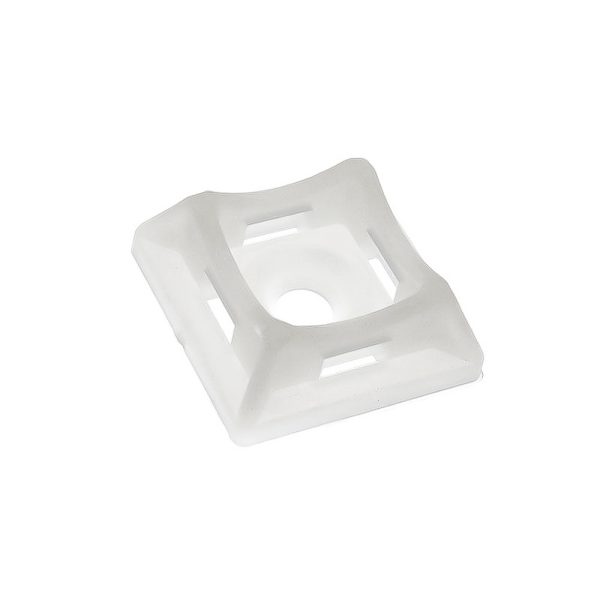 Майданчик СКІМ під хомут 20*20 білий 50 шт