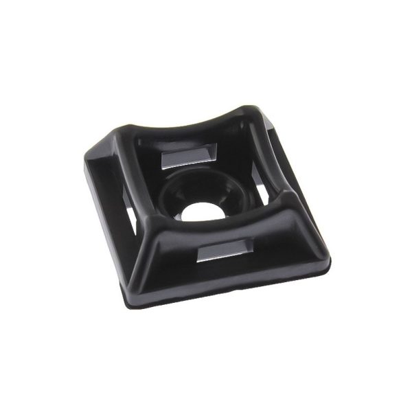 Майданчик СКІМ під хомут 20*20 чорний 50 шт