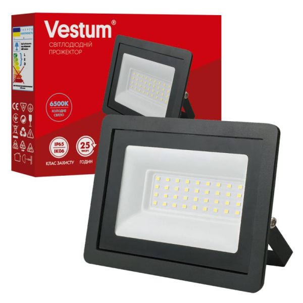 Прожектор LED Vestum 30W 6500 180-260V IP65