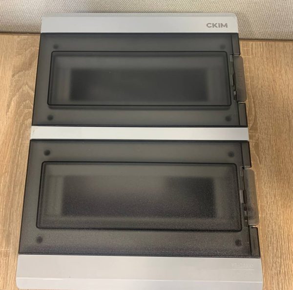 Бокс пластиковий СКІМ 24 модулі накладний IP65 прозора дверка