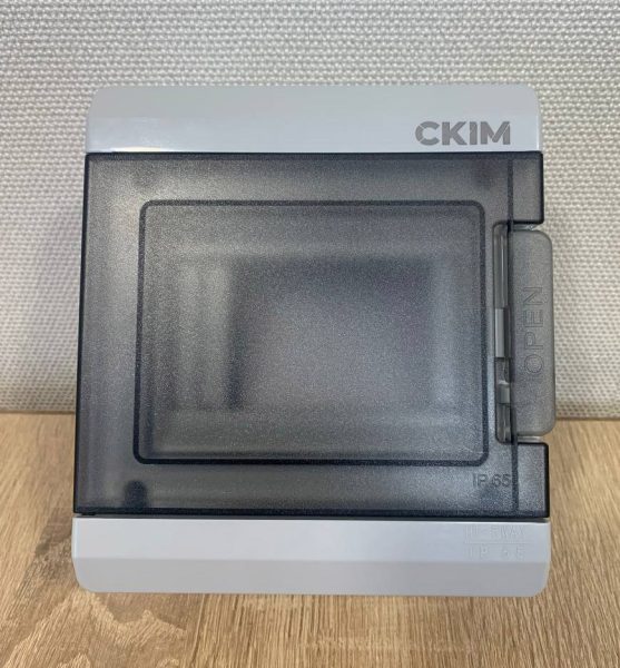 Бокс пластиковий СКІМ 5 модулів накладний IP65 прозора дверка