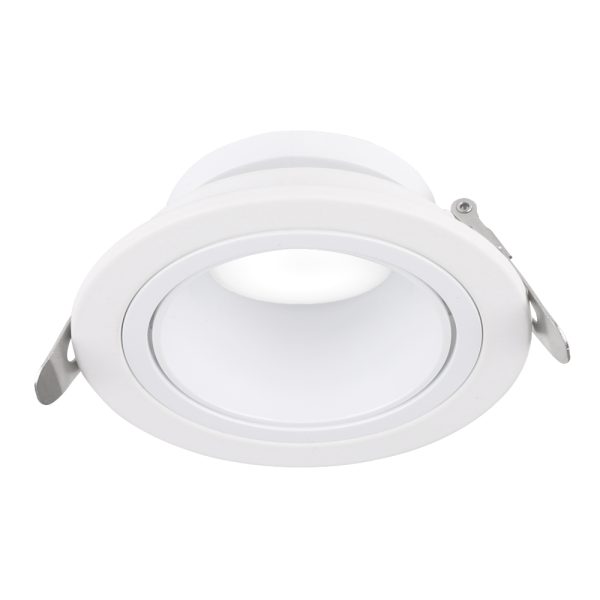 Вбудований точковий світильник BORDO-R білий GU10 IP20 Violux