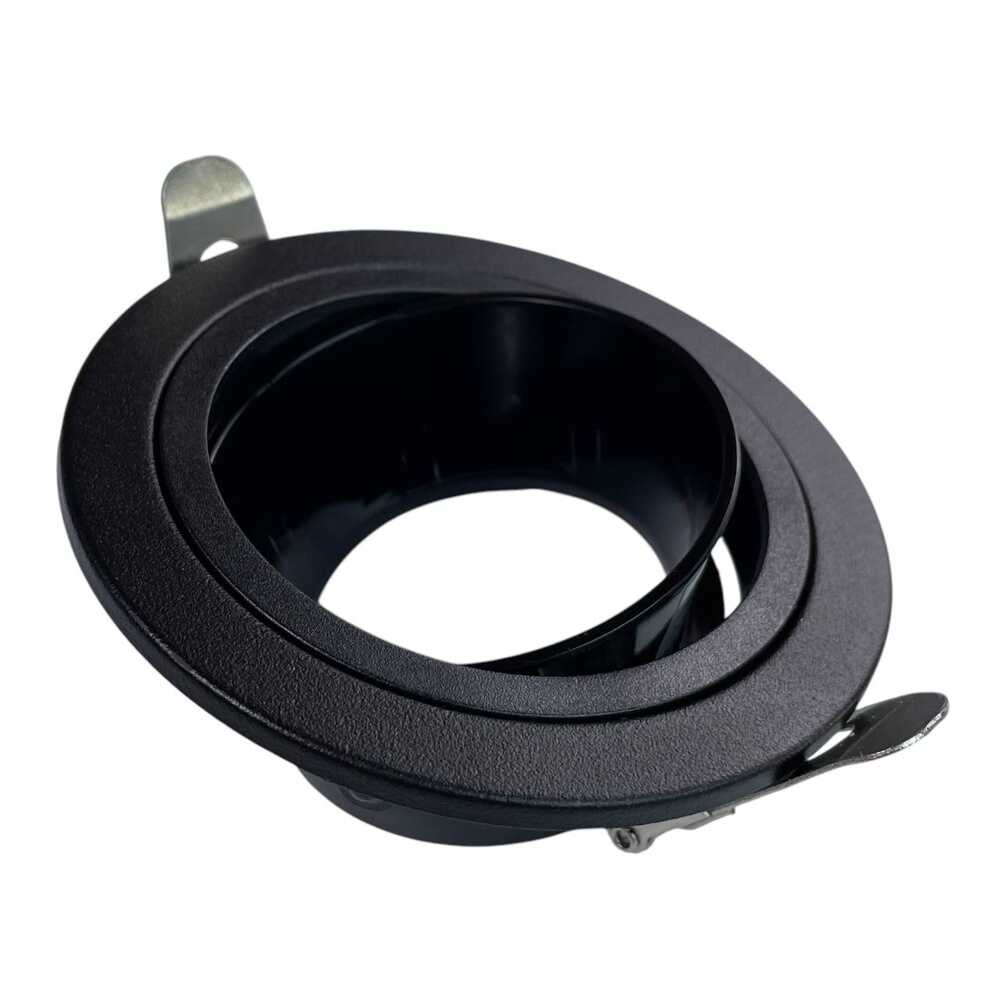 Вбудований точковий світильник BORDO-R чорний фото 3